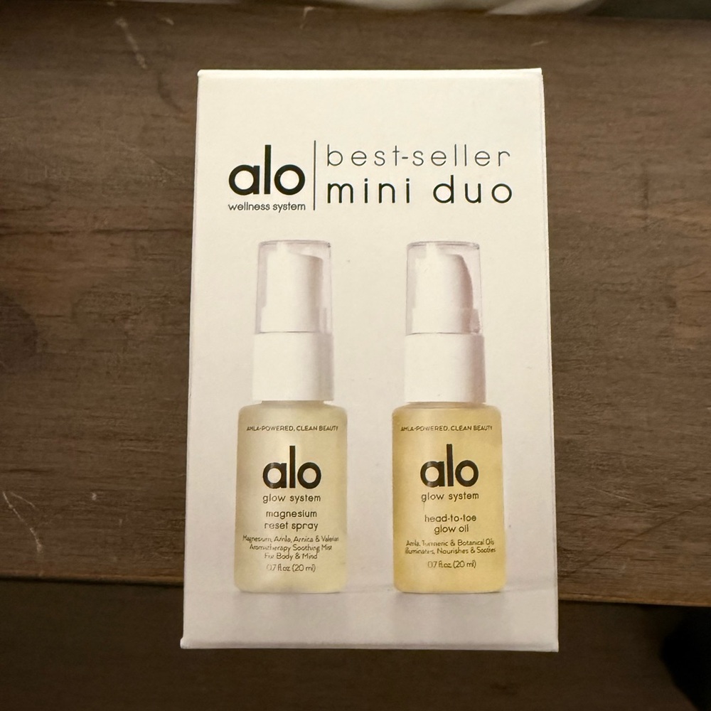 Alo Best-seller mini duo - Magnesium Reset Spray & Glow Oil